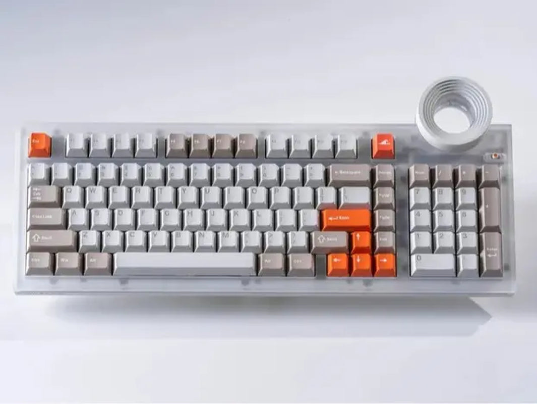 The ATM 98 Features an Ultra-Quiet Creamy Typing Experience, a Star Ring Knob, and Tri-Mode Wireless Connectivity.