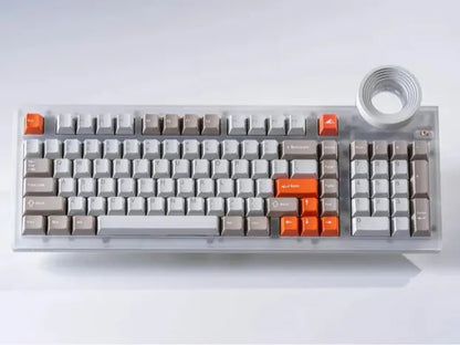 The ATM 98 Features an Ultra-Quiet Creamy Typing Experience, a Star Ring Knob, and Tri-Mode Wireless Connectivity.