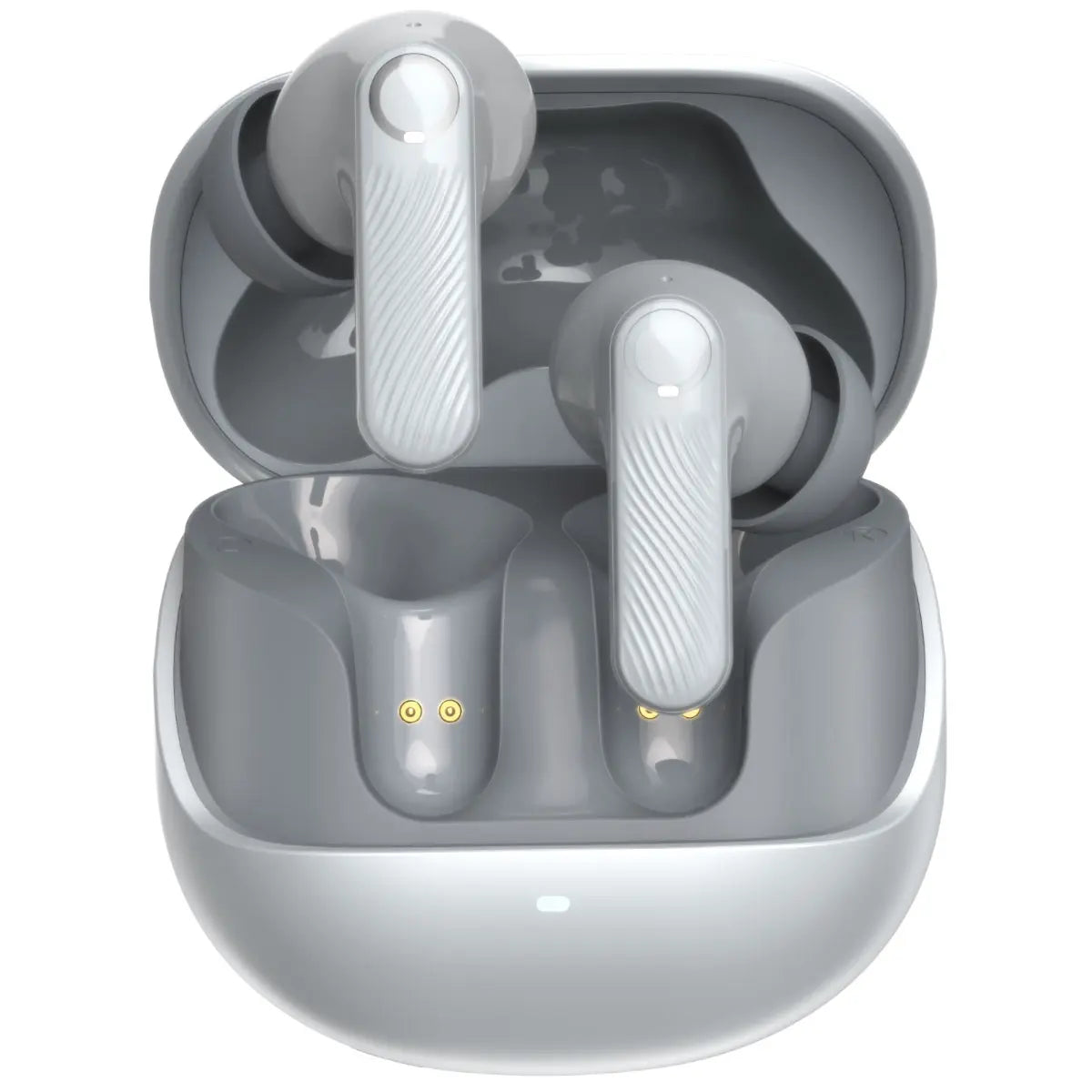 Voprene V73 Hifi Deep Bass Wireless Earbuds with Active Noise Cancellation 140H Playtime ENC Clear Calls Bluetooth 5.4 Immersive ANC & 10 Minute Quick Charge - Charging