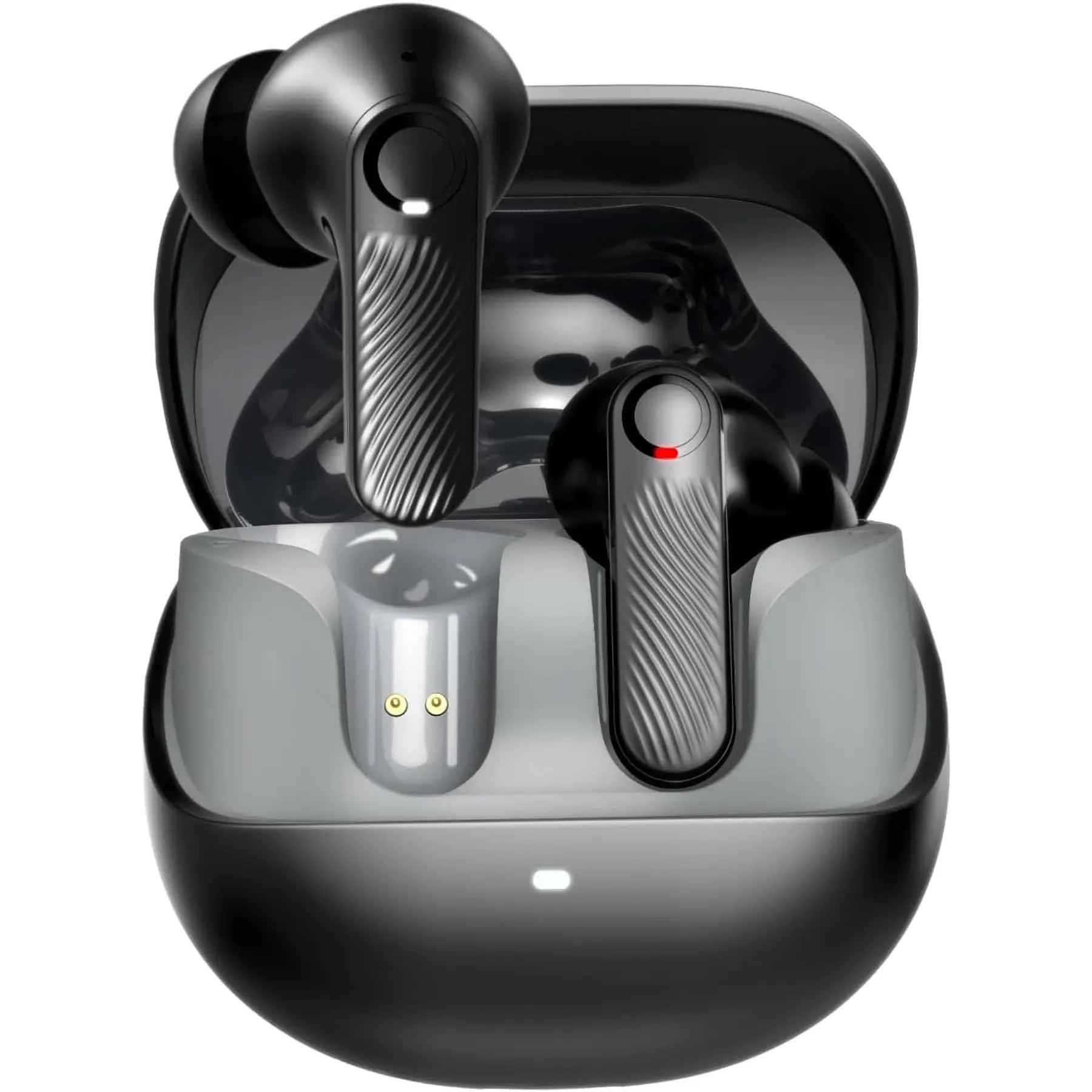 Voprene V73 Hifi Deep Bass Wireless Earbuds with Active Noise Cancellation 140H Playtime ENC Clear Calls Bluetooth 5.4 Immersive ANC & 10 Minute Quick Charge - Charging